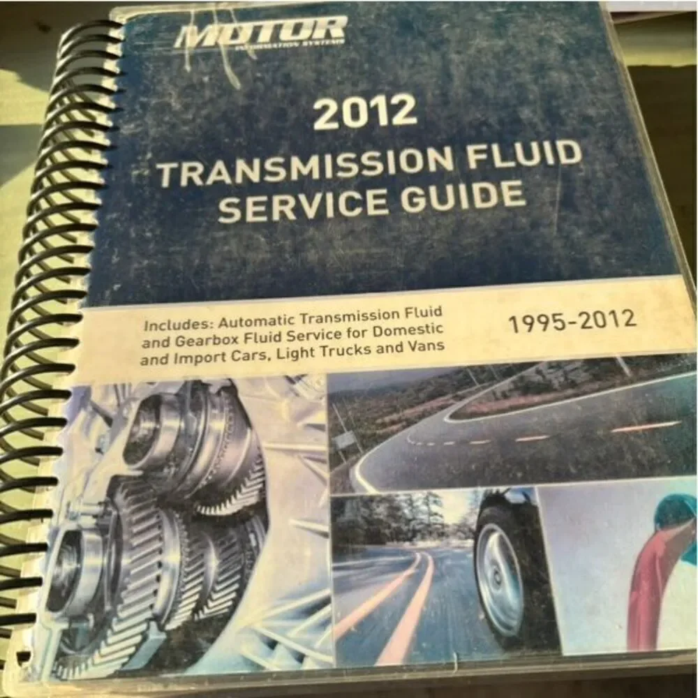 Motor 2012 Transmission Fluid Service Guide 1995-2012